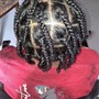 Men single braids