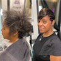 Relaxer Retouch,Semi-Permanent Color & Cut