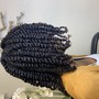 Island Twist Medium w/human hair