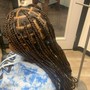 Knotless braids