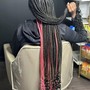 Large Knotless braids