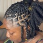 Loc Maintenance (RETWIST ONLY WITH SHORT HAIR)