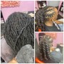 Dread twist w/ Barrel twist style