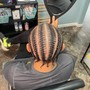 Loc retwist short (above shoulders)