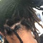 Loc Re-twist (half head) top only