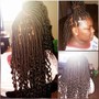 Large Senegalese twist( when you provide you hair)