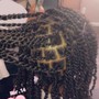 Smedium knotless box braids