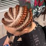 Lemonade (Side braids ) -Large $85