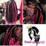 Half crochet/Half single faux locks