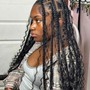 Large Boho Knotless Braids