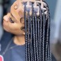 Medium Box Braids