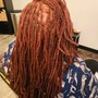 Loc Retwist (Smedium sz, mid back length)