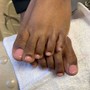 Manicure + Pedicure w/reg polish