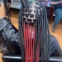 Small Knotless Box Braids