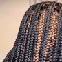 Small Knotless Braids