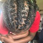 Back to school knotless braids