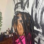 Woman Loc Retwist (ear length)