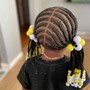 Kid freestyle ponytail