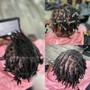 Starter Locs/ Half Head