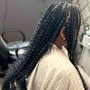 Knotless Goddess Braids medium (hair included)