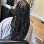 Knotless Goddess Braids medium (hair included)