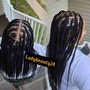 Front hair (redo)knotless Braids