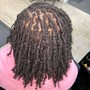 Loc retwist w/crochet method/interlocking