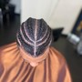 Two cornrows