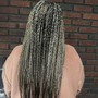 Mid Back Faux Locs