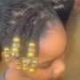 Kid's wash retwist and style