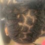 Kid's wash retwist and style