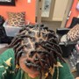 Medium knotless passion Twists