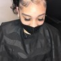 Sleek/ Baby Hair Ponytail