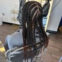 Large Knotless Goddess Braids