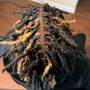 Starter locs on fade