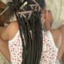 Half head plaits $25 non refundable deposited