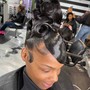 Formal Updo with no weave