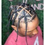 Kid's Feed In/ Knotless Braids