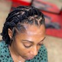 Extended length ( box braids)