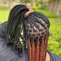 Med. Boho knotless Braids