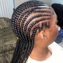 Small Knotless Braids