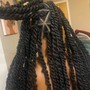 Small Knotless Braids