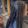 Island Twists with human hair