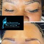 Eyebrow: microshading/blading