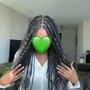 Bohemian Knotless Braids (Medium)