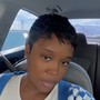 Quick weave short pixie