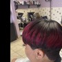 Quick weave short pixie