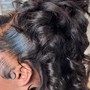 Frontal ponytail (hair and lace included)