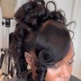 Frontal ponytail (hair and lace included)