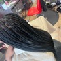 Bohemian Braids Knotless/ boxbraids/twist additional $20